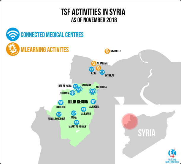 Syrian mission map 