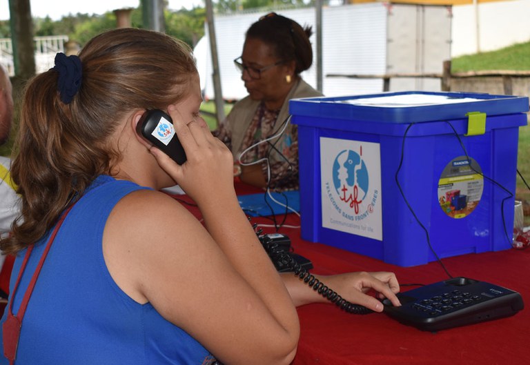 Viana in one of our centers in Pacaraima