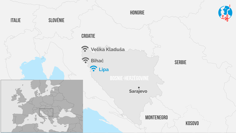 Bosnia Project Map