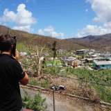 TSF in 2017, after a hurricane in Dominica, in the Caribbean.